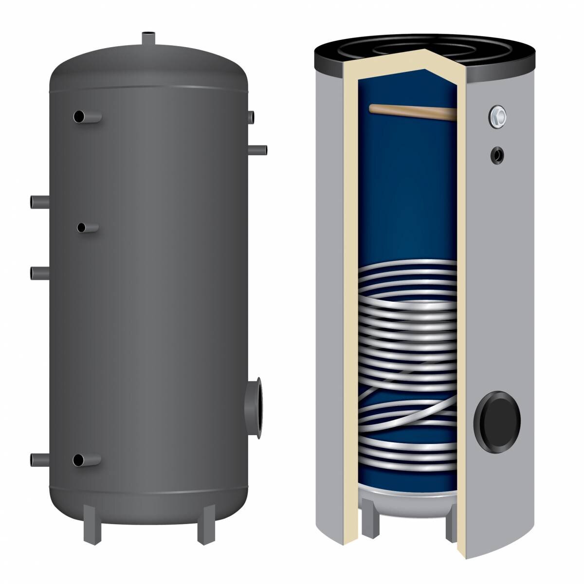 TWL S 400 tapwaterboiler – 400 liter
