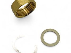 Schroefaansluitset DN16 3/4" voor ribbelbuis