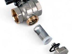 HEIZKRAFT magneetfilterkogelkraan 1" x 1"
