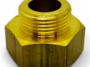 Verloopstuk 3/4" buitendraad x 1" binnendraad
