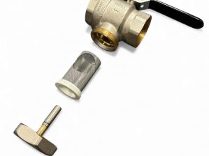 HEIZKRAFT magneetfilter-kogelkraan 1¼″